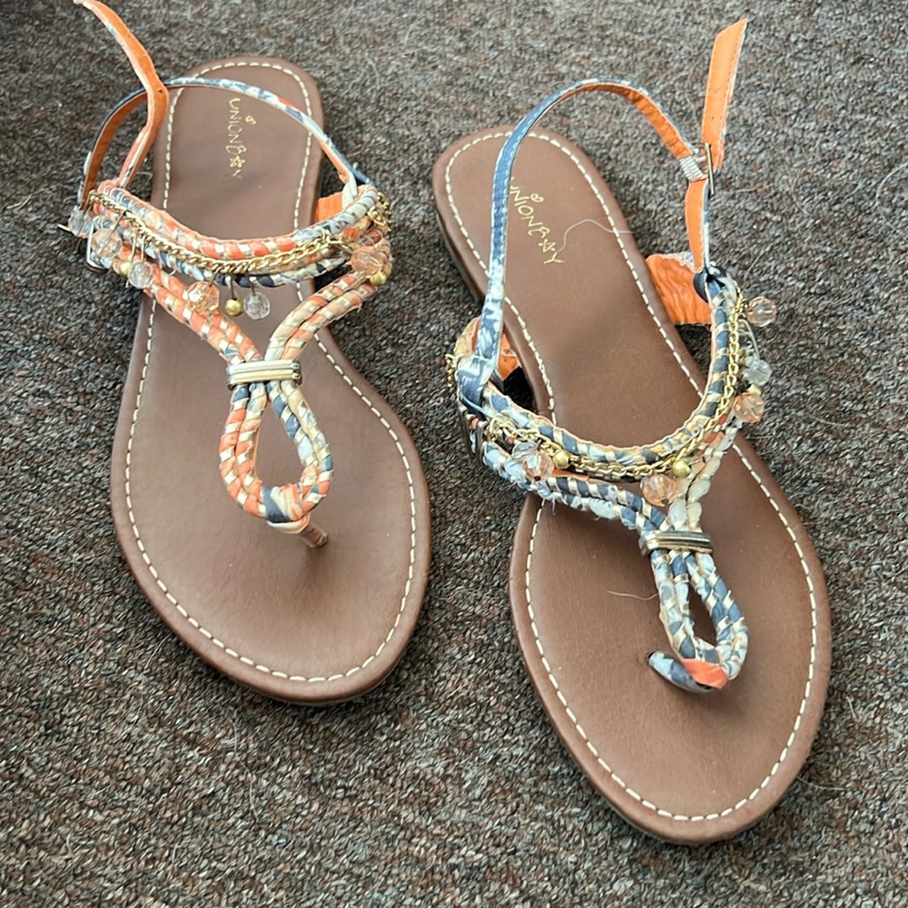 Between the toe sandals